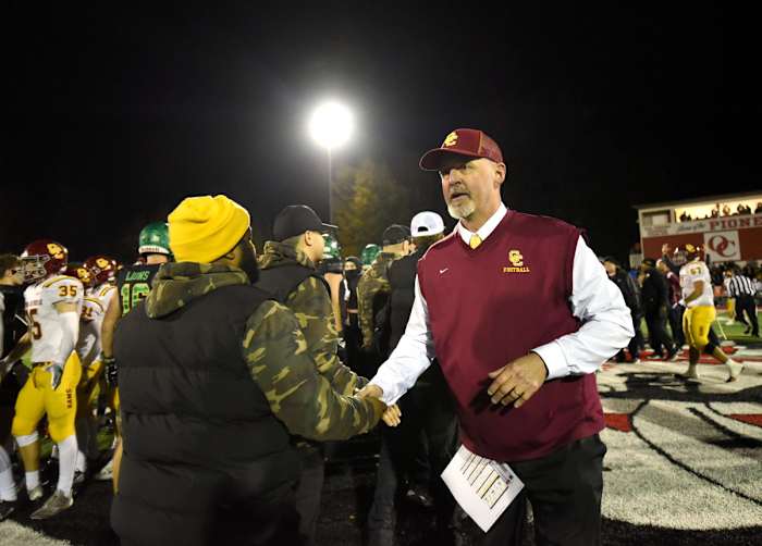 a Central Catholic West Linn 6A Oregon football semifinal November 17 2023 Taylor Balkom 45